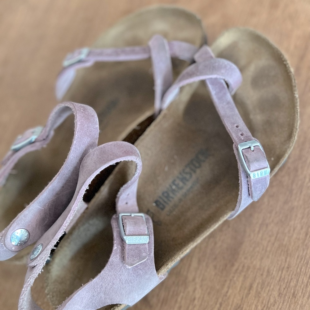 Birkenstock Lavender Taormina sandals